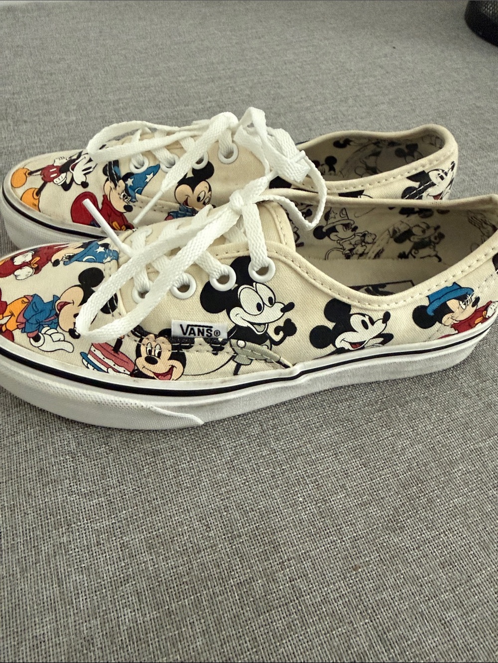 Vans Disney Mickey Mouse birthday Canvas Sneakers - Picture 6 of 11